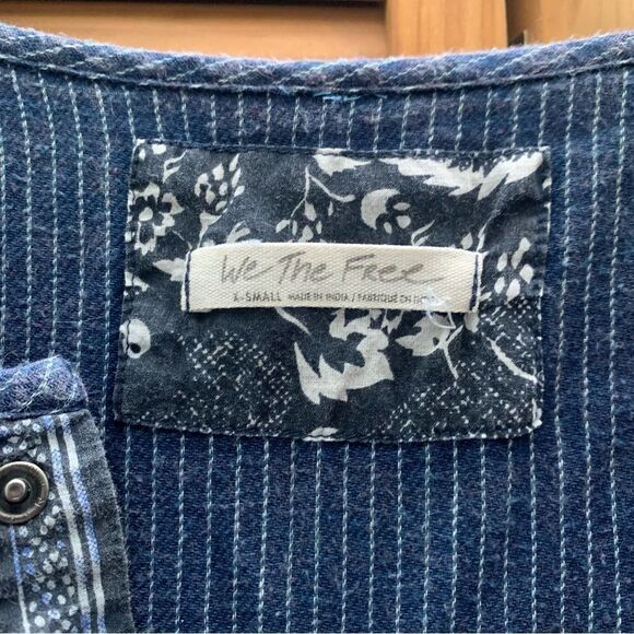 We the Free Striped Dress XS - Picture 3 of 4